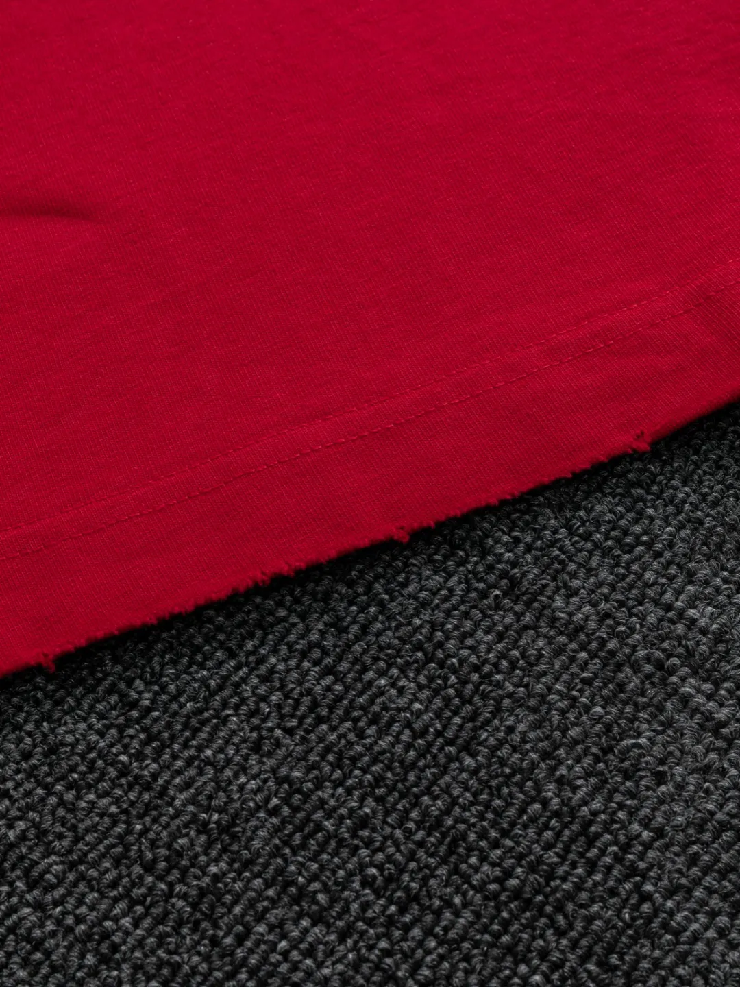 P100✨🔥 [BALENCIAGA] 2026FW short-sleeved T-shirt Premium 26s double yarn 300g fabric embroidery fraying process Color: Black White Red Size: S M L XL 2XL